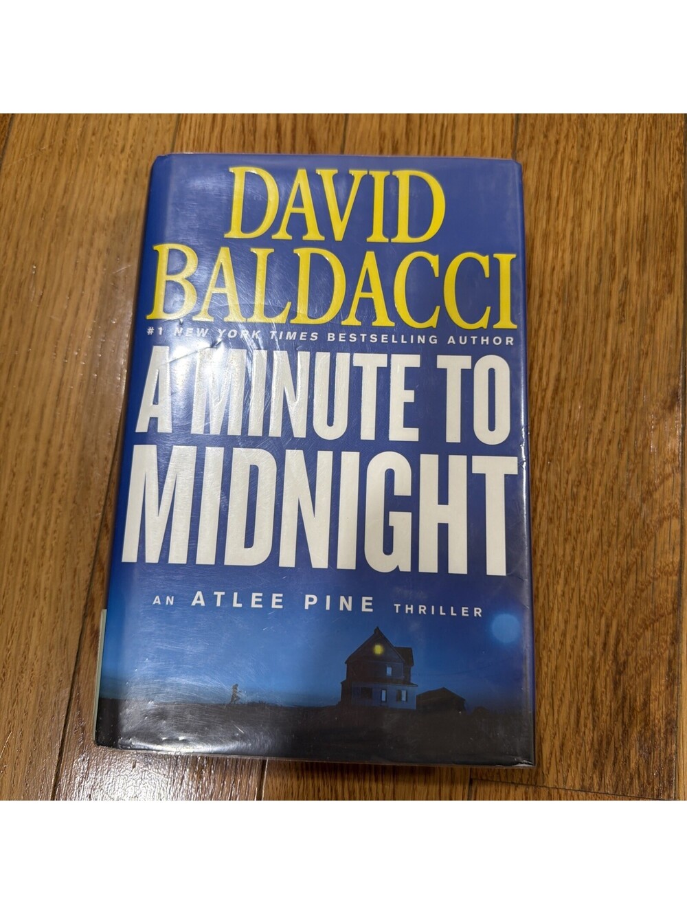 A Minute to Midnight (An Atlee Pine Thriller, 2) SIGNED Hardback David Bal.. BS1